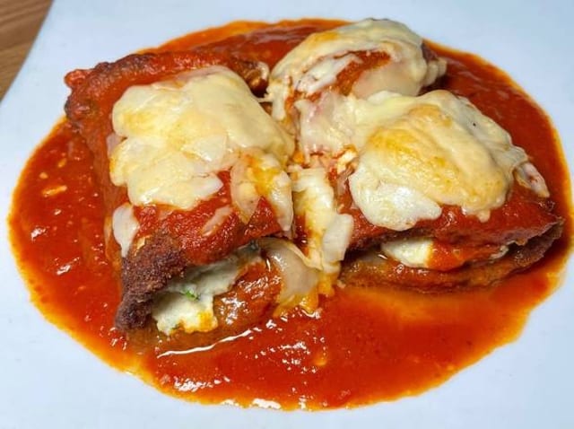 Eggplant Rollatini Combo.