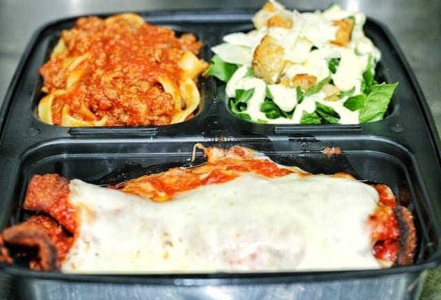 Chicken Parmigiana Combo.