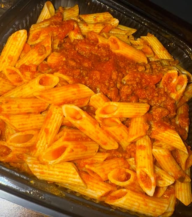 Rigatoni Alla Bolognese.